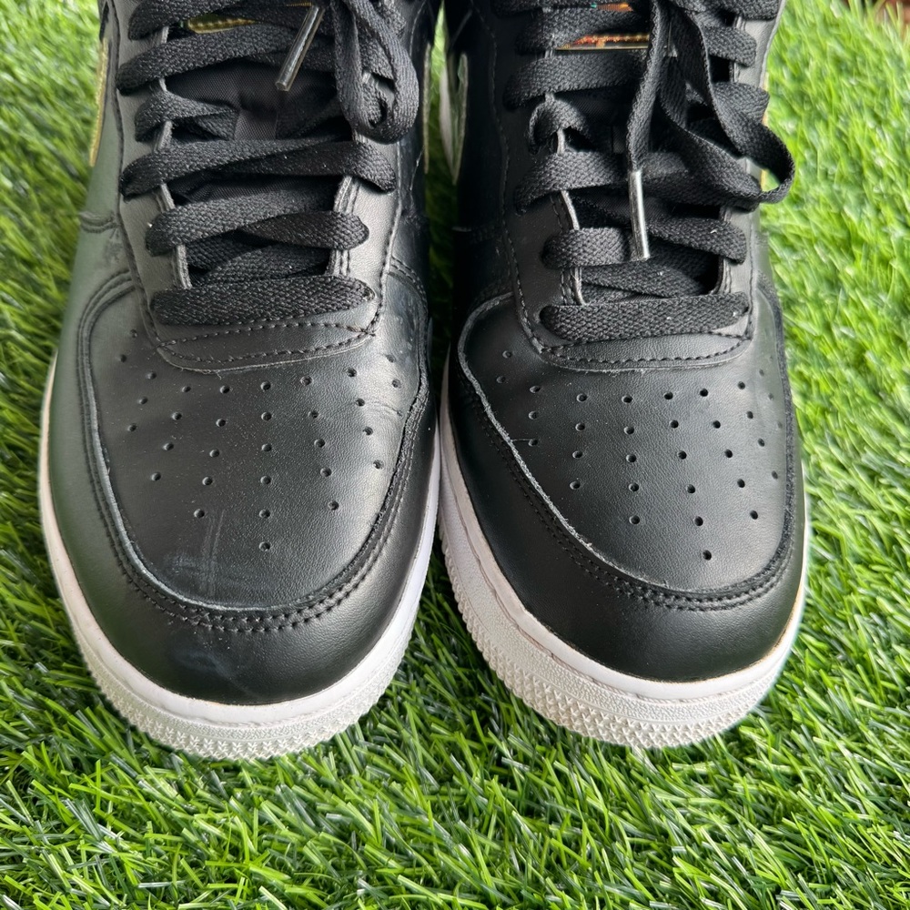 Nike Air Force 1 Low Iridescent Pixel - Black Men’s Size 8.5 - Picture 4 of 9